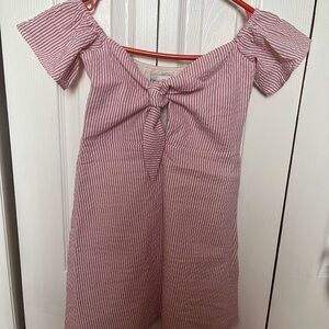 Privacy Please Off the Shoulder Baby Doll Dress